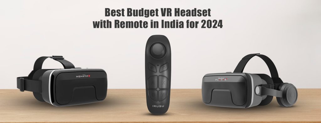 VR Box headset price in India with remote 2024