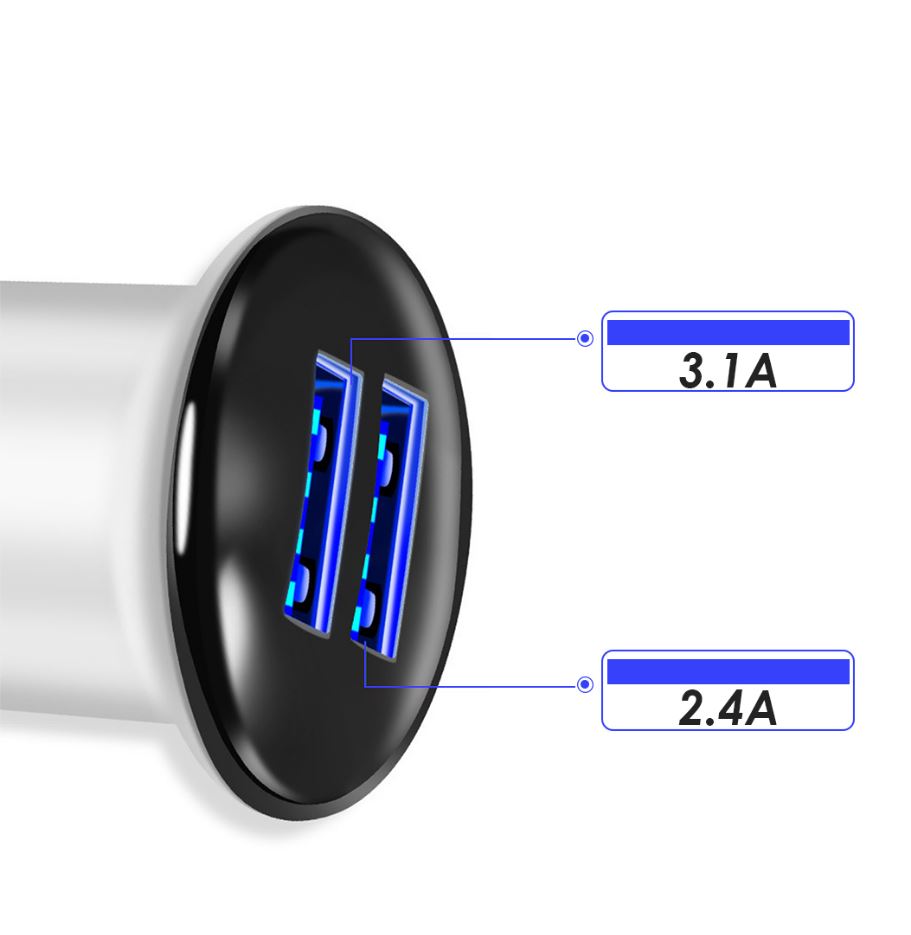 Irusu_two_Port_Car_Charger