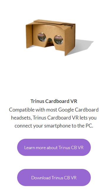 trinus cardboard vr pc