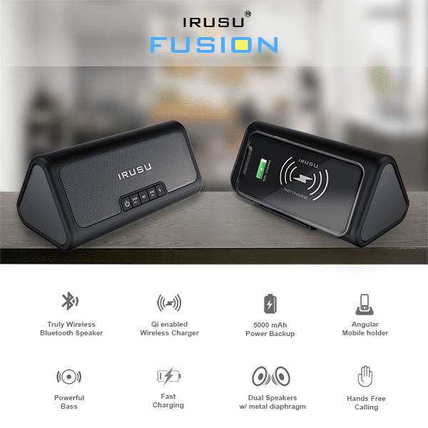 bluetooth speaker wireless charger