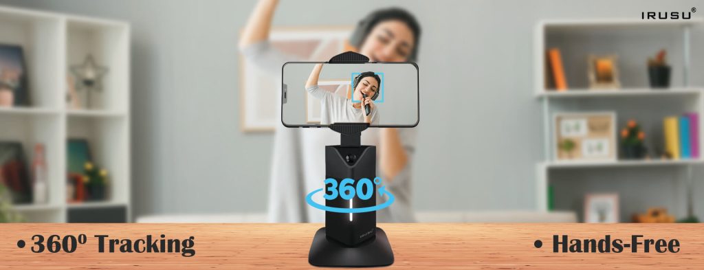 AI automatic rotating 360-degree AI tracking holder