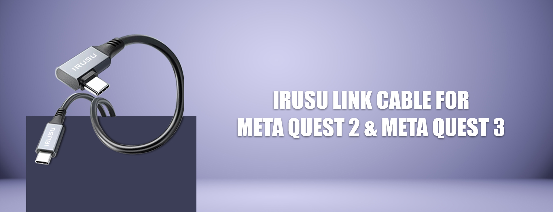 The Irusu Link Cable for Oculus Quest 2 & Meta Quest 3 